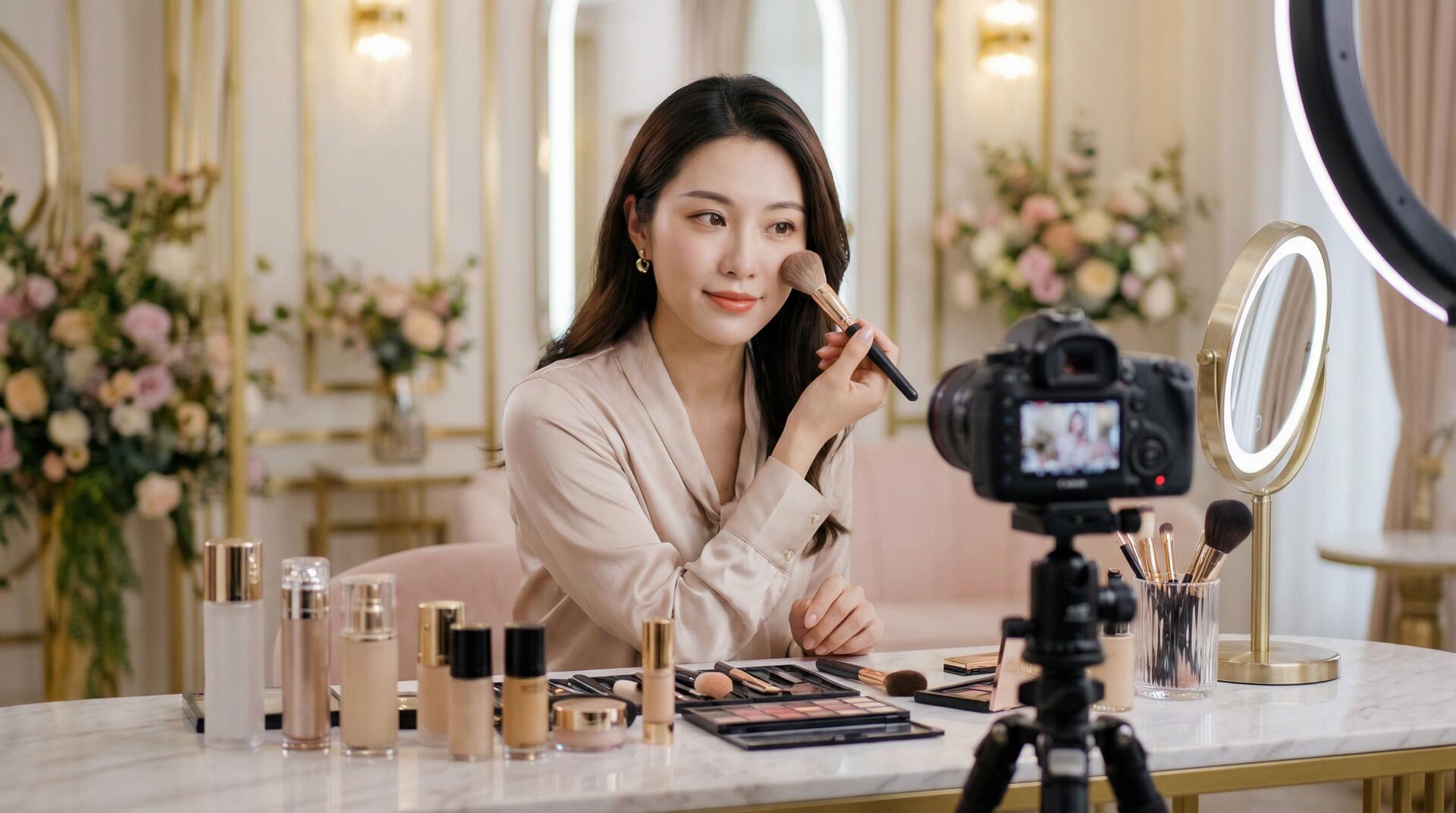 17c一起草美妆视频